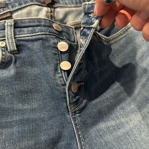 NYDJ Light Blue Denim Jeans with Button fly